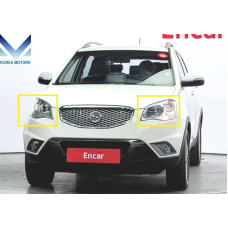 ssangyong передние лампы korando c 2011-13